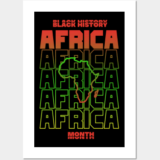 Black History Month - africa Posters and Art